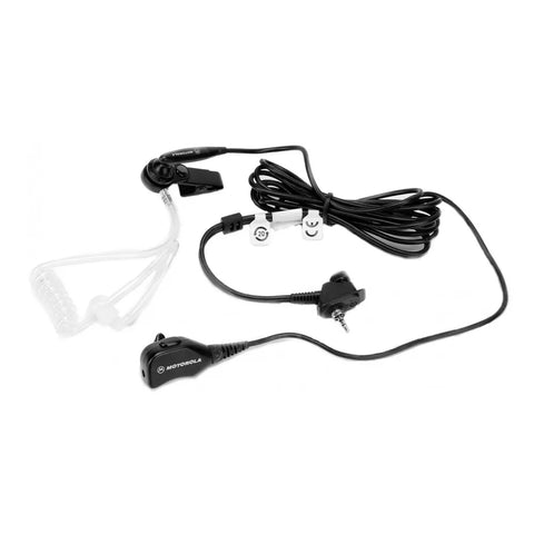 MOTOROLA PMLN5642 2-Wire Surveillance Kit With Acoustic Tube, Black