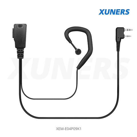 XEM-E04P09K1 Two-way Radio Ear-hanger Earplug Headset