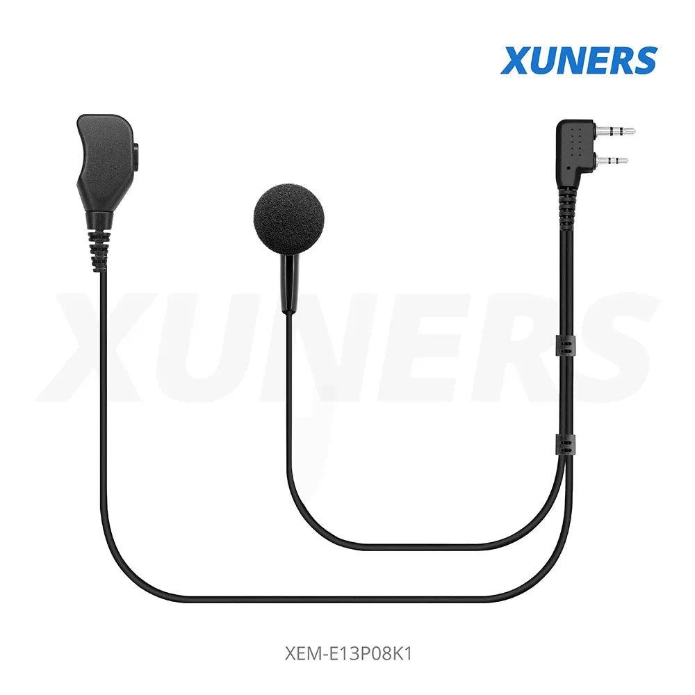 XEM-E13P08K1 Two-way Radio Ear-hanger Earplug Headset