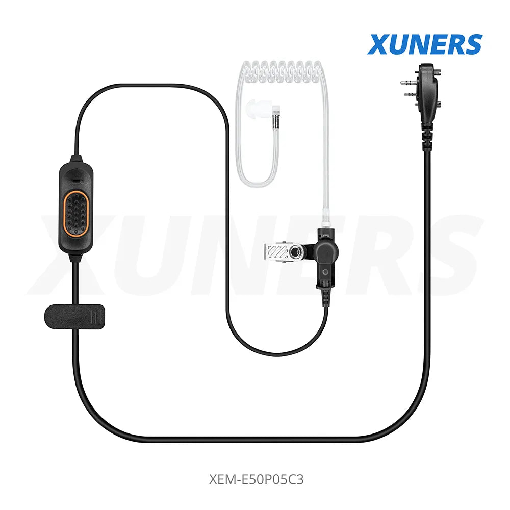 XEM-E50P05C3 Two-way Radio Acoustic tube Earphone