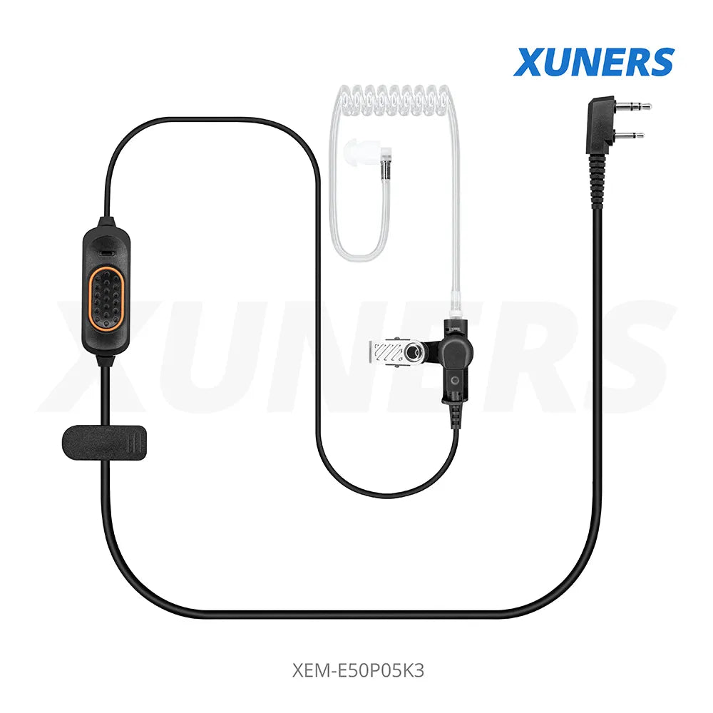 XEM-E50P05K3 Two-way Radio Acoustic tube Earphone