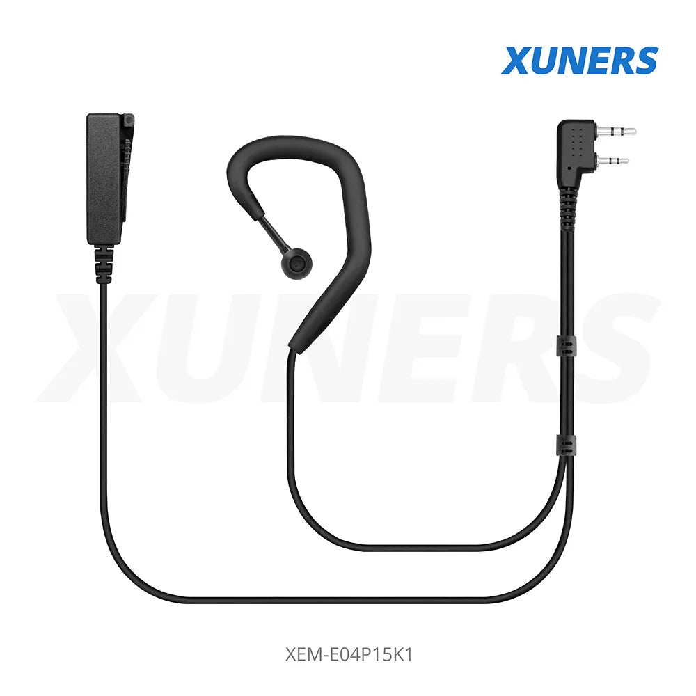 XEM-E04P15K1 Two-way Radio Ear-hanger Earplug Headset