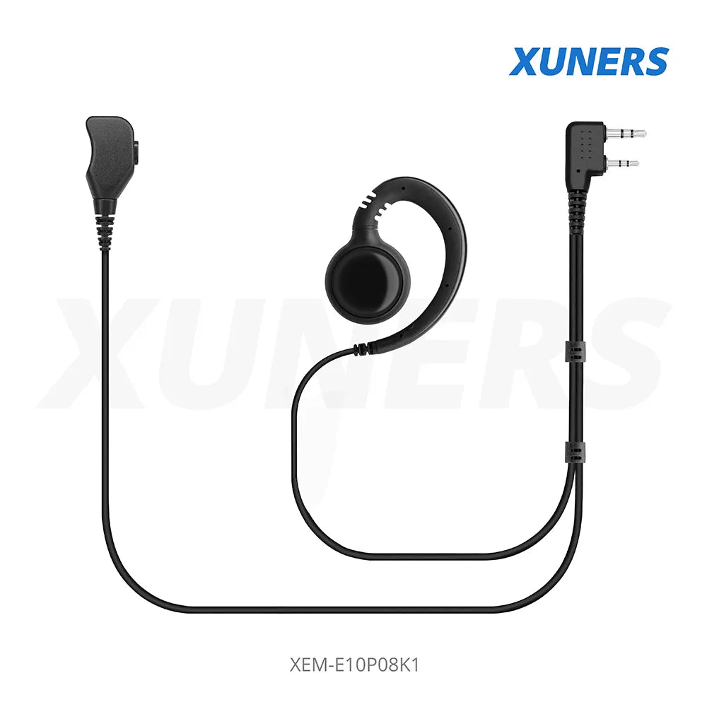 XEM-E10P08K1 Two-way Radio Ear-hanger Earplug Headset