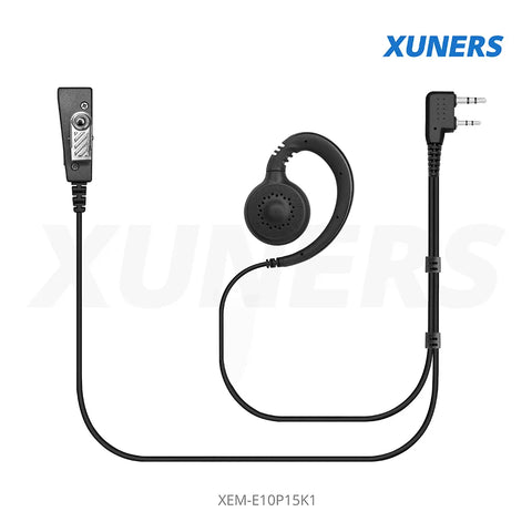 XEM-E10P15K1 Two-way Radio Ear-hanger Earplug Headset