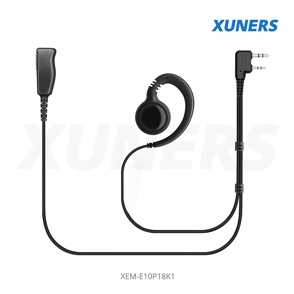 XEM-E10P18K1 Two-way Radio Ear-hanger Earplug Headset