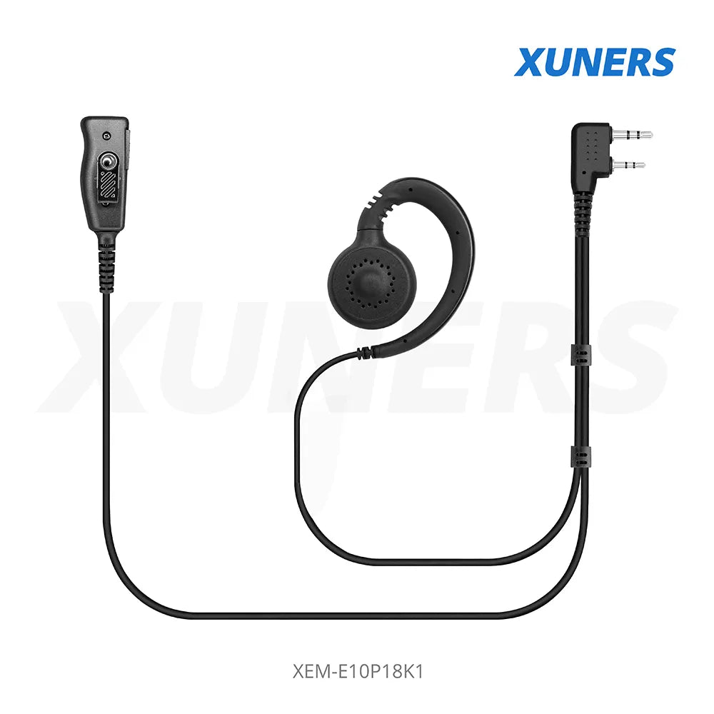 XEM-E10P18K1 Two-way Radio Ear-hanger Earplug Headset