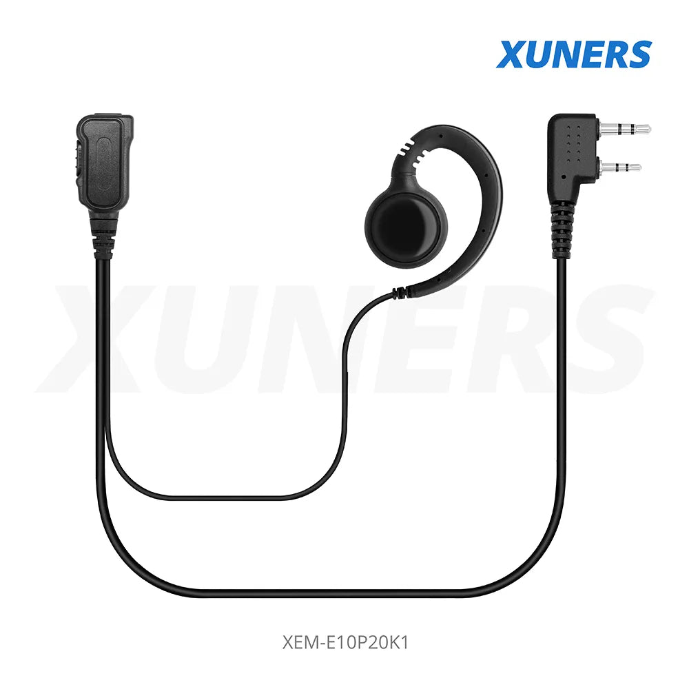 XEM-E10P20K1 Two-way Radio Ear-hanger Earplug Headset
