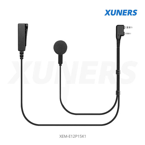 XEM-E12P15K1 Two-way Radio Ear-hanger Earplug Headset