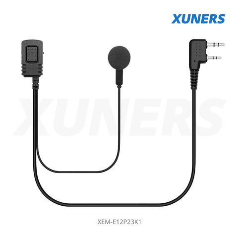 XEM-E12P23K1 Two-way Radio Ear-hanger Earplug Headset