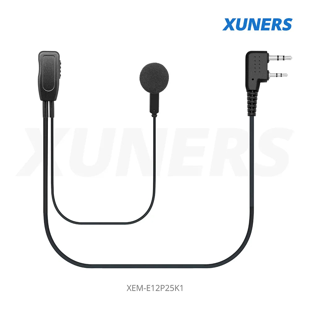 XEM-E12P25K1 Two-way Radio Ear-hanger Earplug Headset