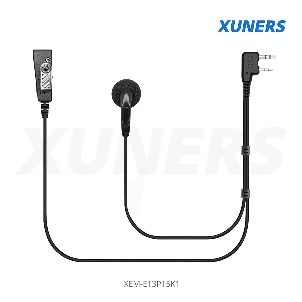XEM-E13P15K1 Two-way Radio Ear-hanger Earplug Headset