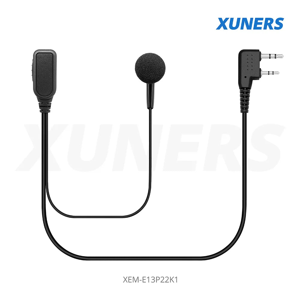 XEM-E13P22K1 Two-way Radio Ear-hanger Earplug Headset