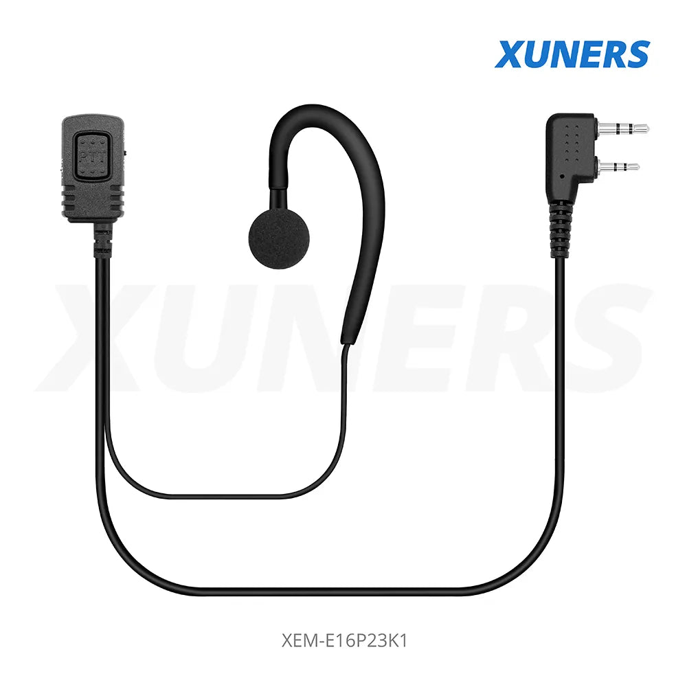 XEM-E16P23K1 Two-way Radio Ear-hanger Earplug Headset
