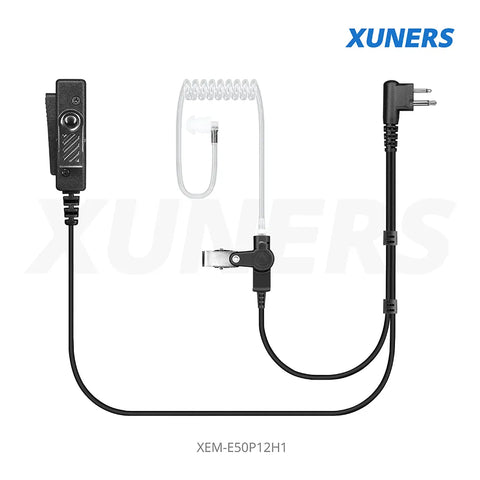 XEM-E50P12H1 For Hytera Two-way Radio Acoustic tube Earphone